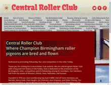 Tablet Screenshot of centralrollerclub.com